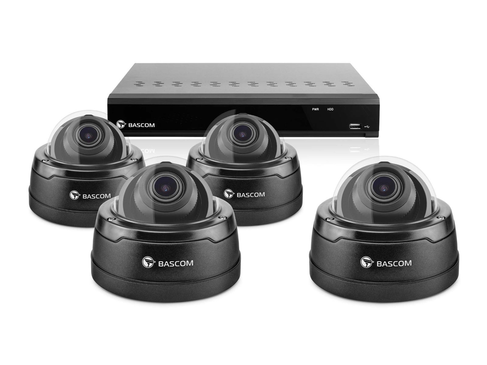 Draadloos 4-dome-systeem PRO