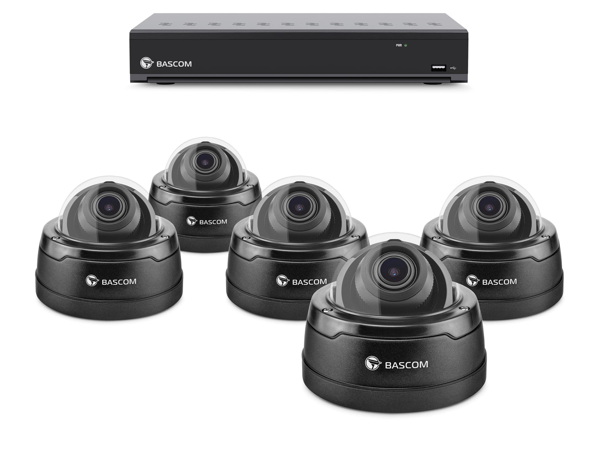 Bekabeld 5-dome-systeem PRO