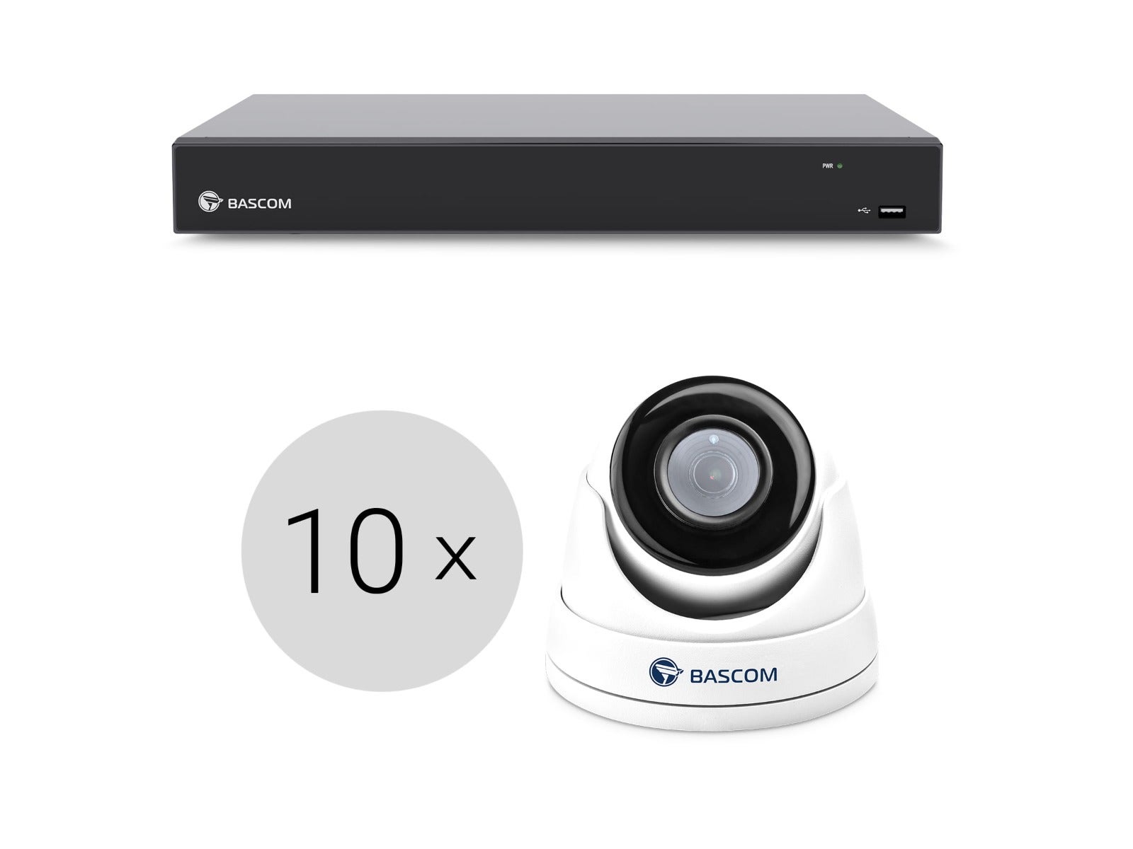 Bekabeld 10-dome-systeem Bekabeld 10-dome-systeem