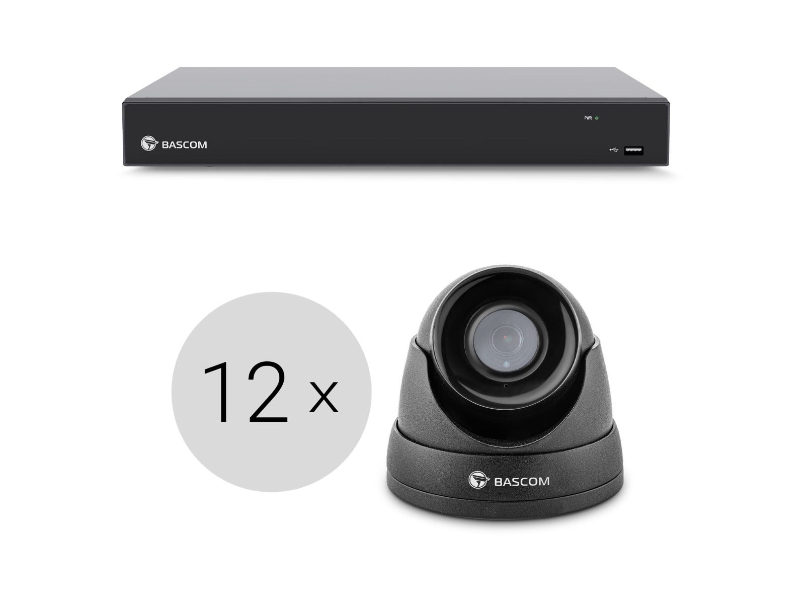 Bekabeld 12-dome-systeem Bekabeld 12-dome-systeem