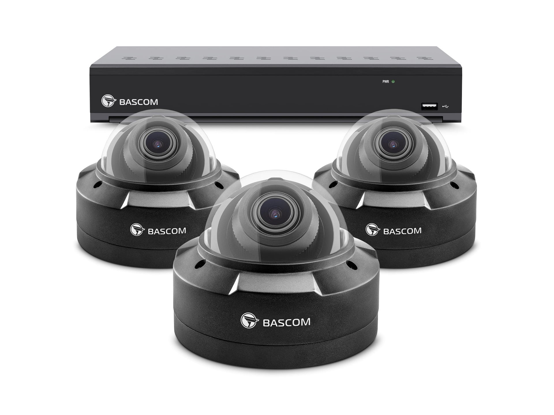 Bekabeld 3-dome-systeem PLUS Bekabeld 3-dome-systeem PLUS