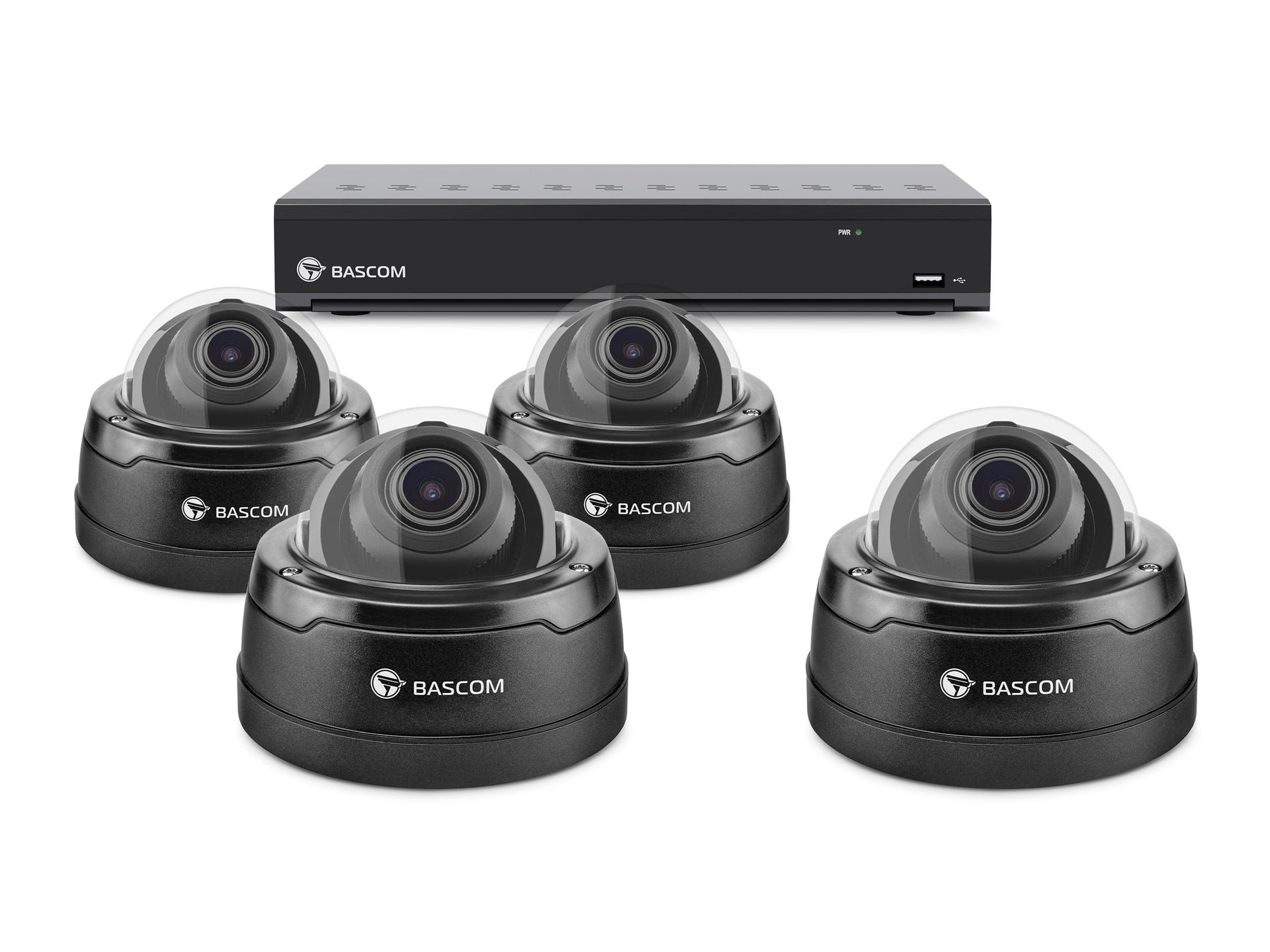 Bekabeld 4-dome-systeem PRO Bekabeld 4-dome-systeem PRO