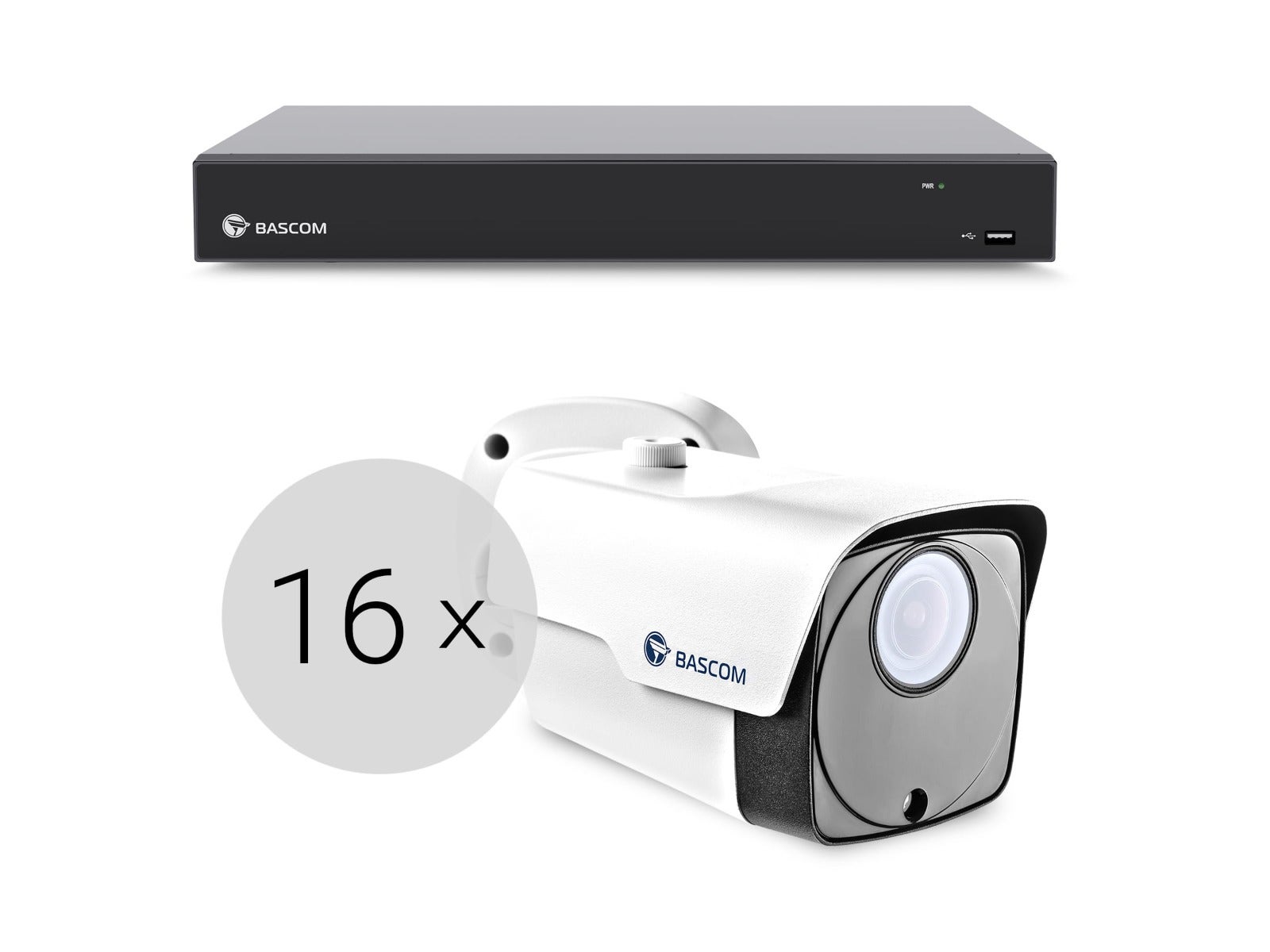 Bekabeld 16-bullet-systeem PLUS Bekabeld 16-bullet-systeem PLUS