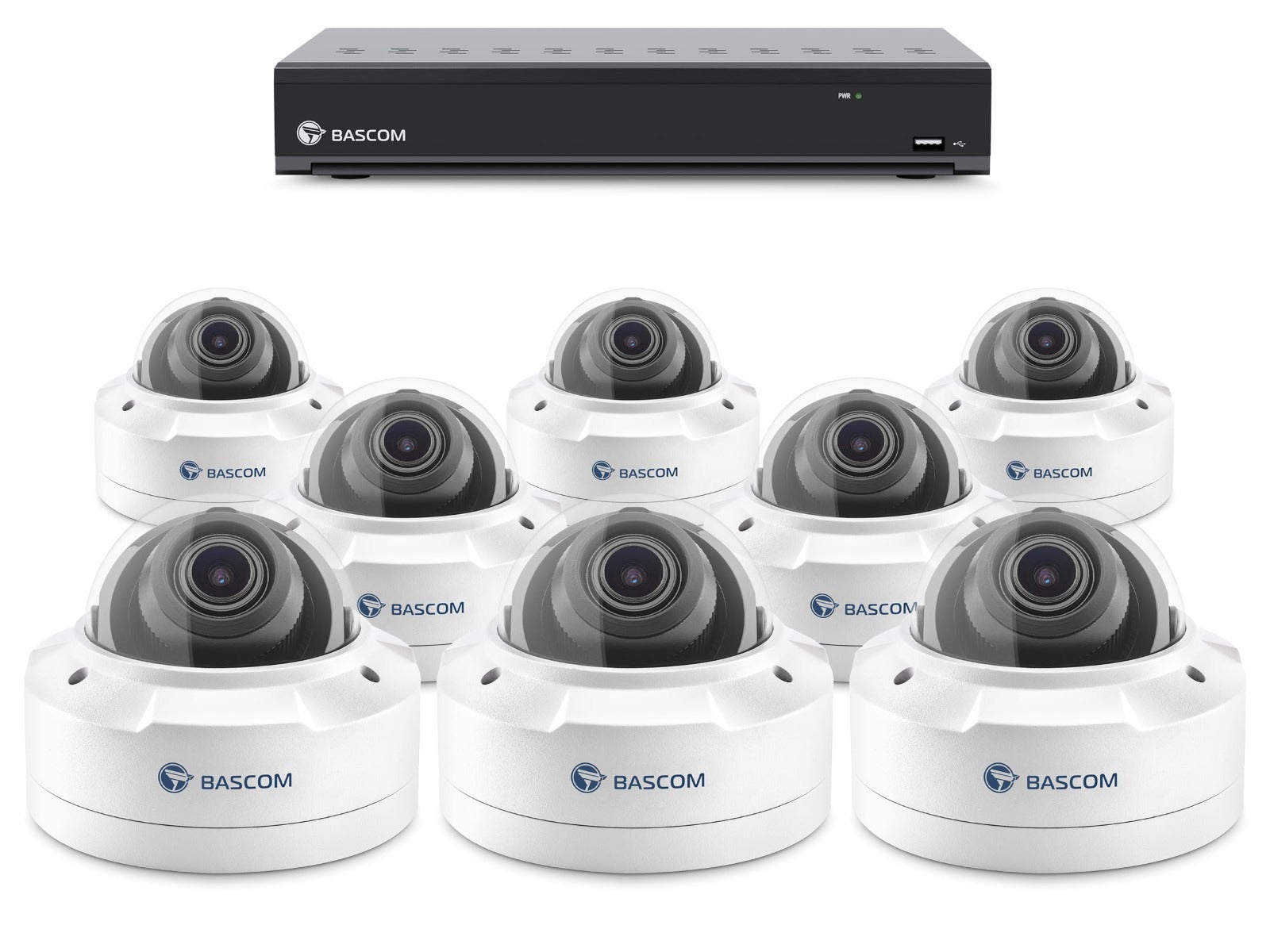 Draadloos 8-dome-systeem PLUS Draadloos 8-dome-systeem PLUS