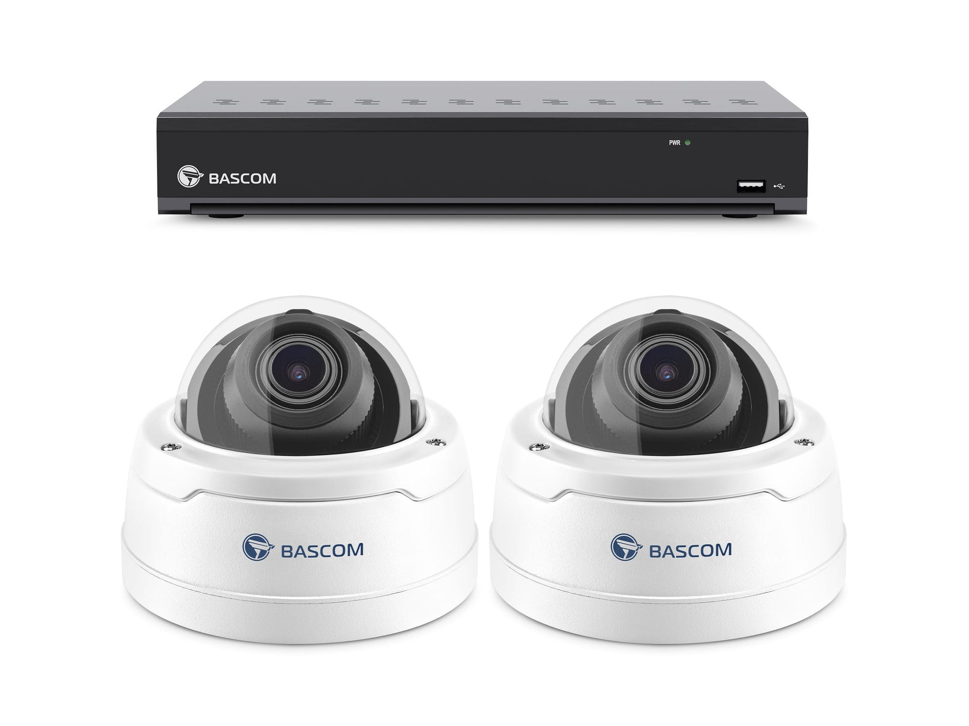 Bekabeld 2-dome-systeem PRO