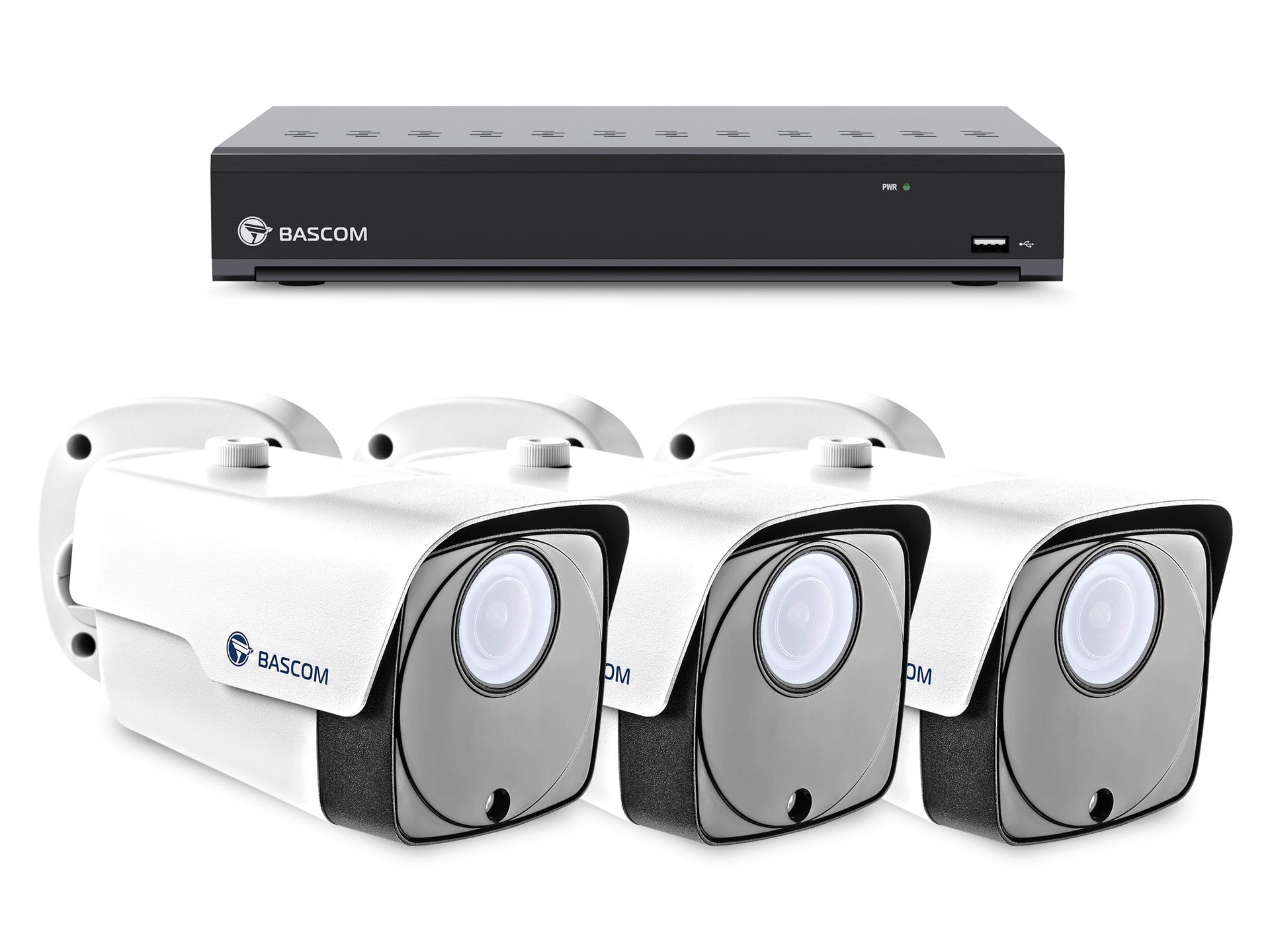 Bekabeld 3-bullet-systeem PLUS
