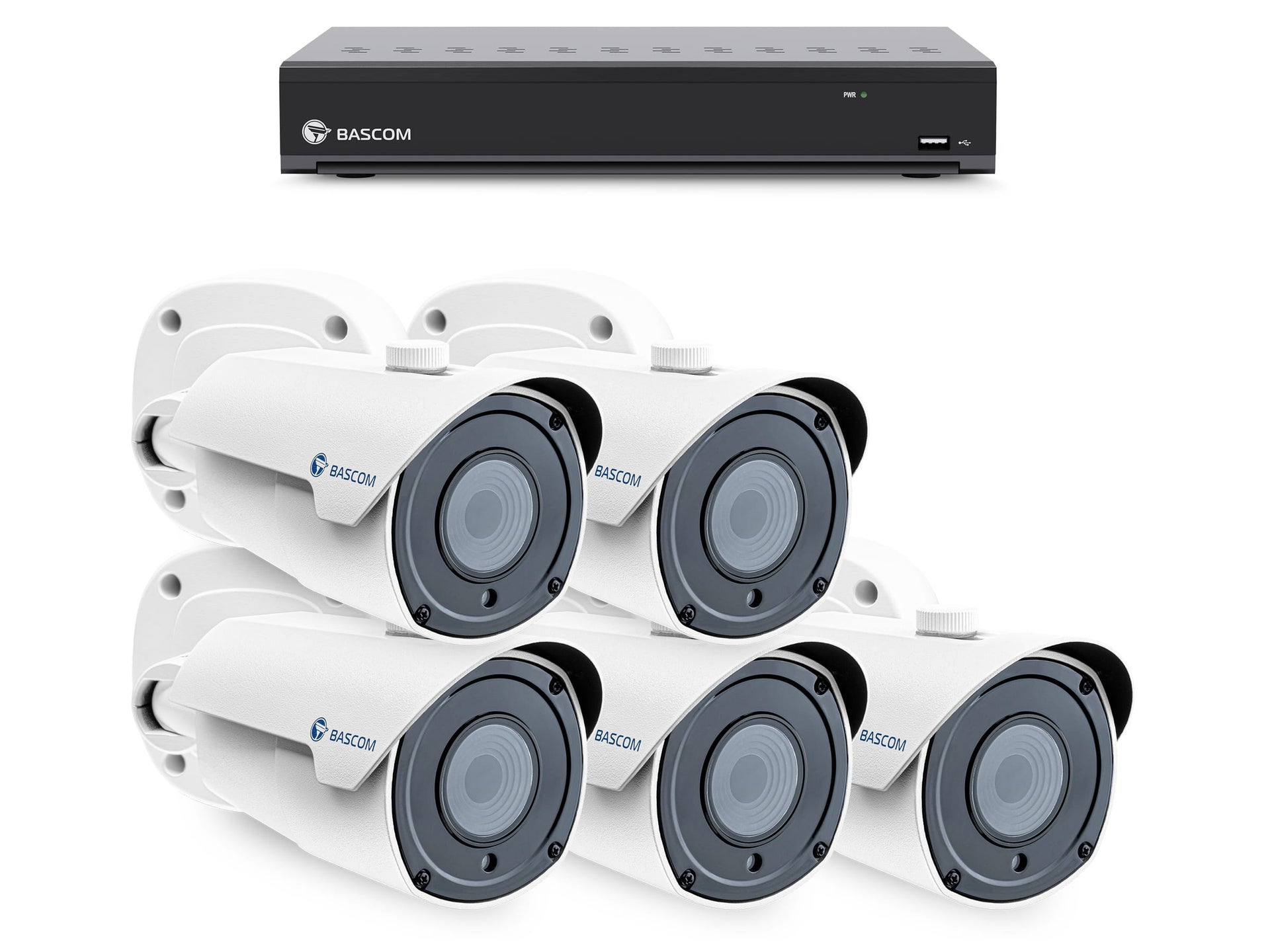 Bekabeld 5-bullet-systeem
