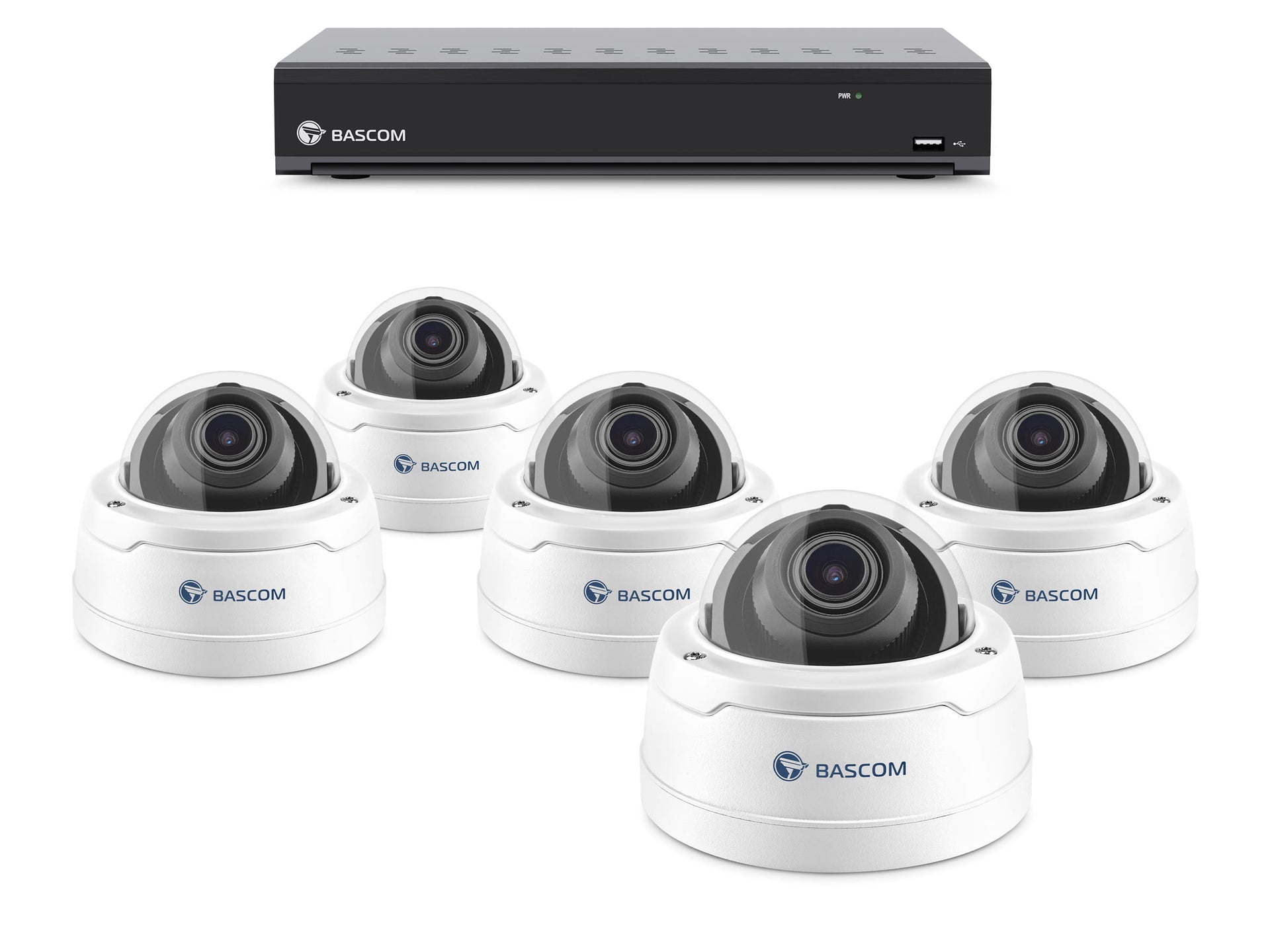 Bekabeld 5-dome-systeem PRO