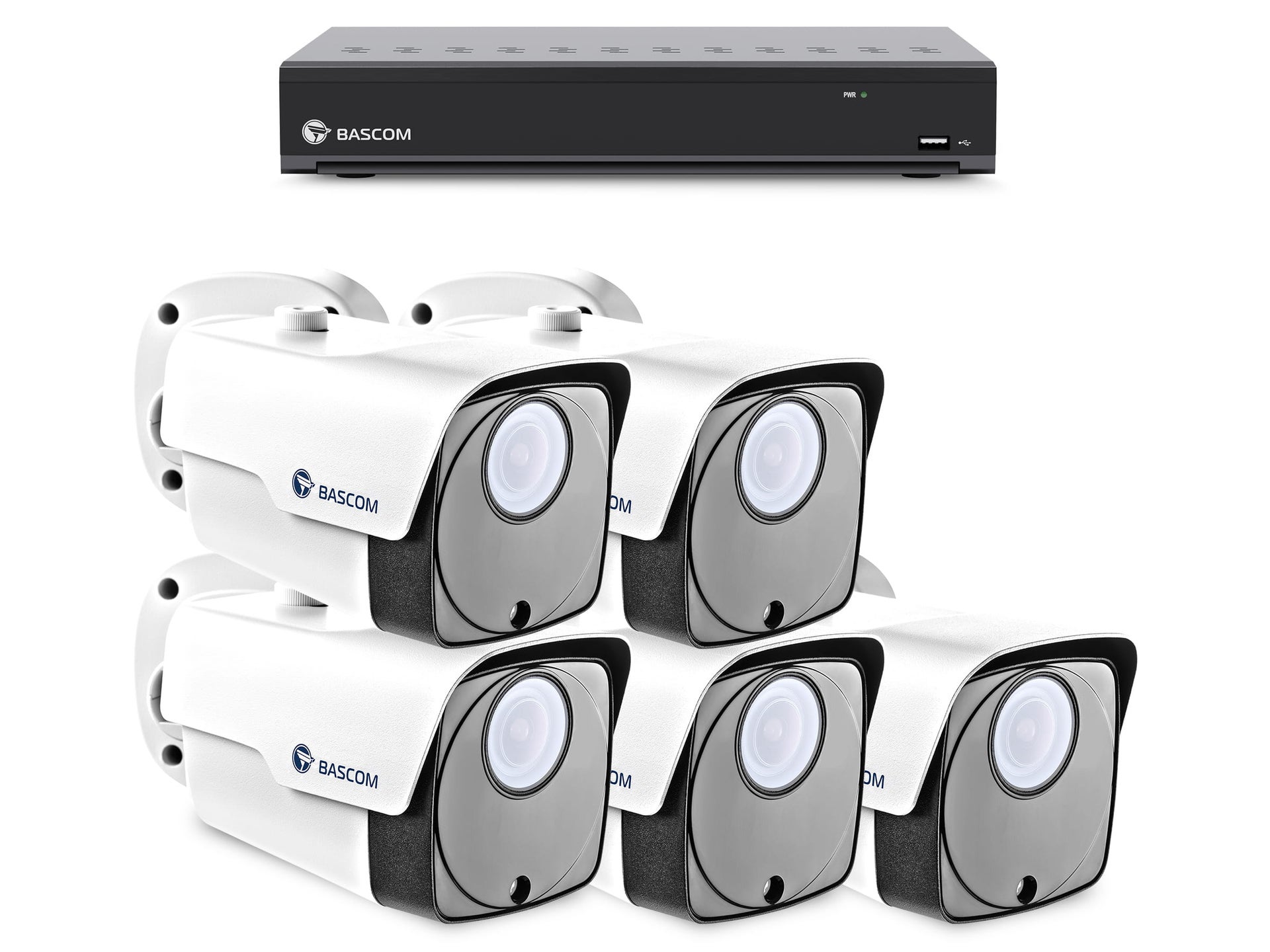 Bekabeld 5-bullet-systeem PLUS