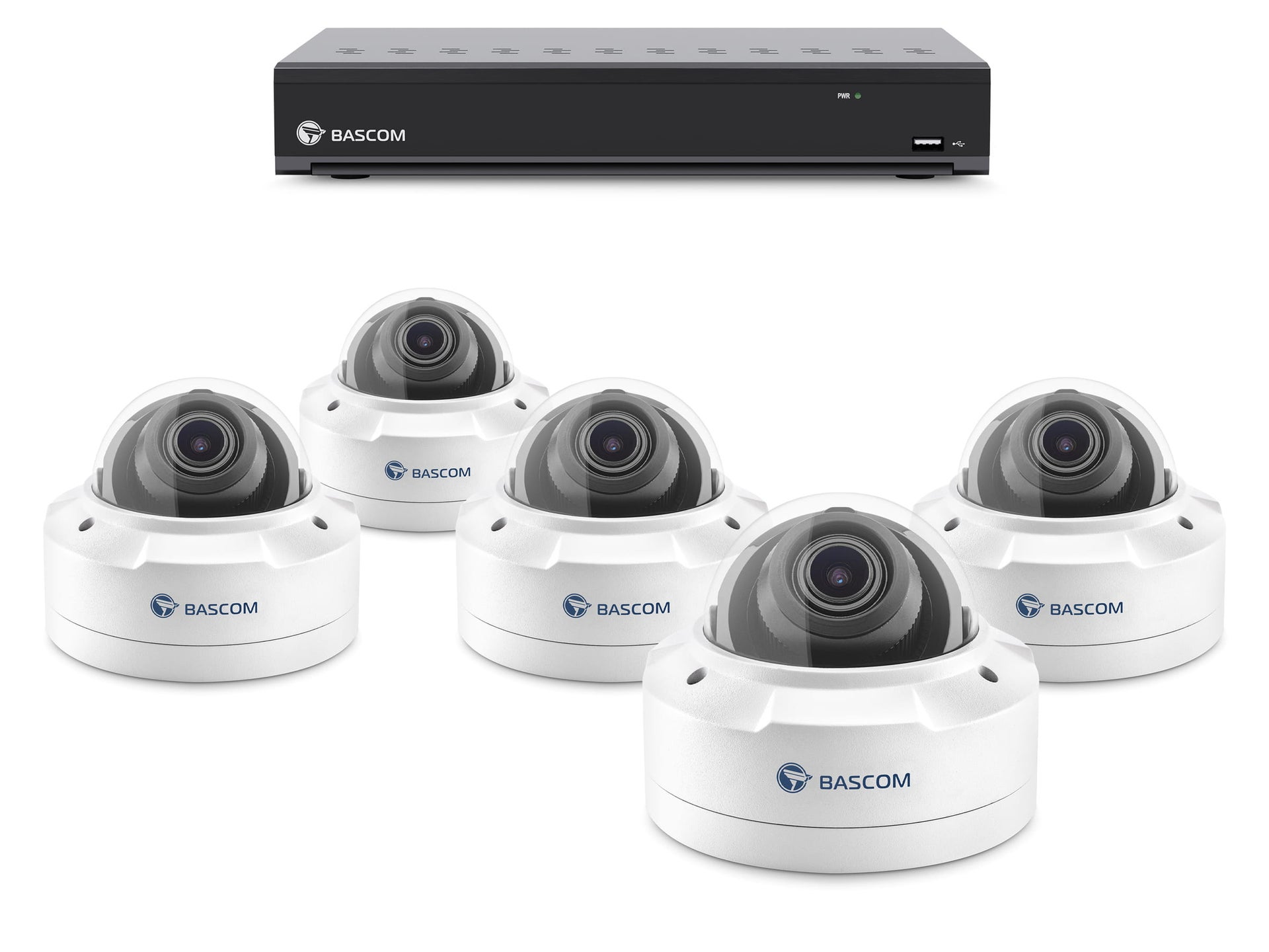 Bekabeld 5-dome-systeem PLUS