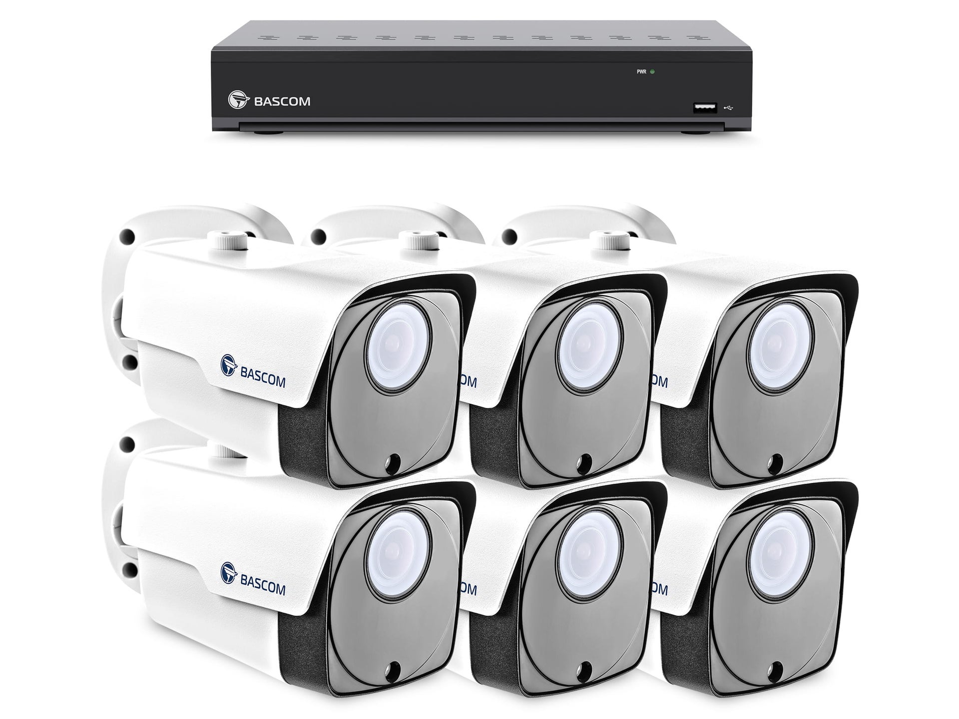 Bekabeld 6-bullet-systeem PLUS