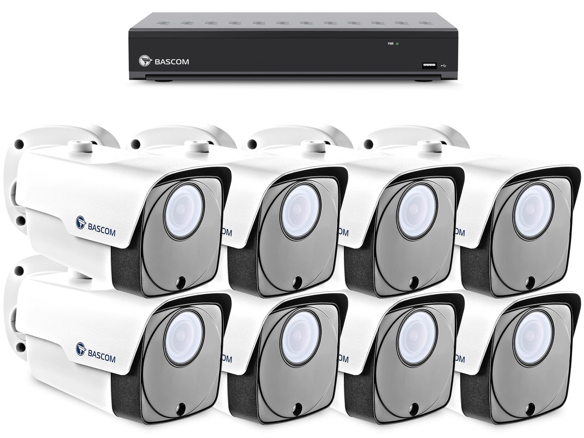 Bekabeld 8-bullet-systeem PLUS