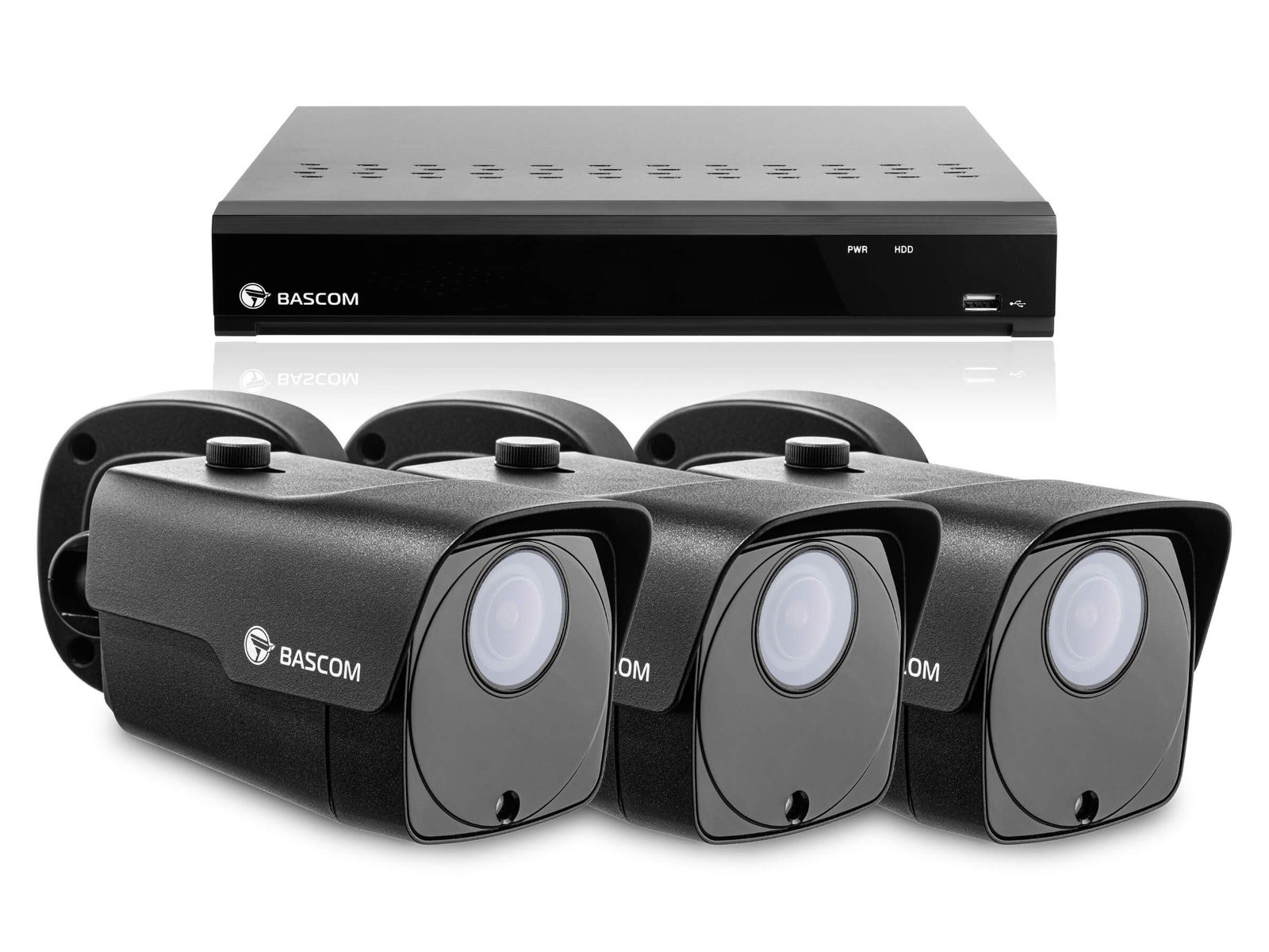 Bekabeld 3-bullet-systeem PLUS - Bascom