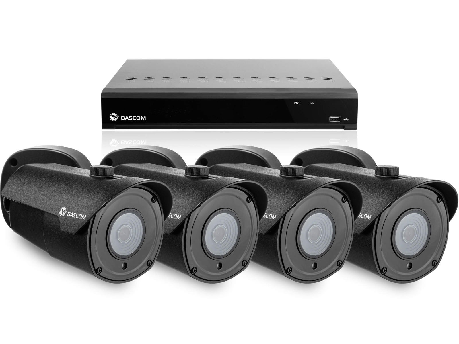 Bekabeld 4-bullet-systeem - Bascom