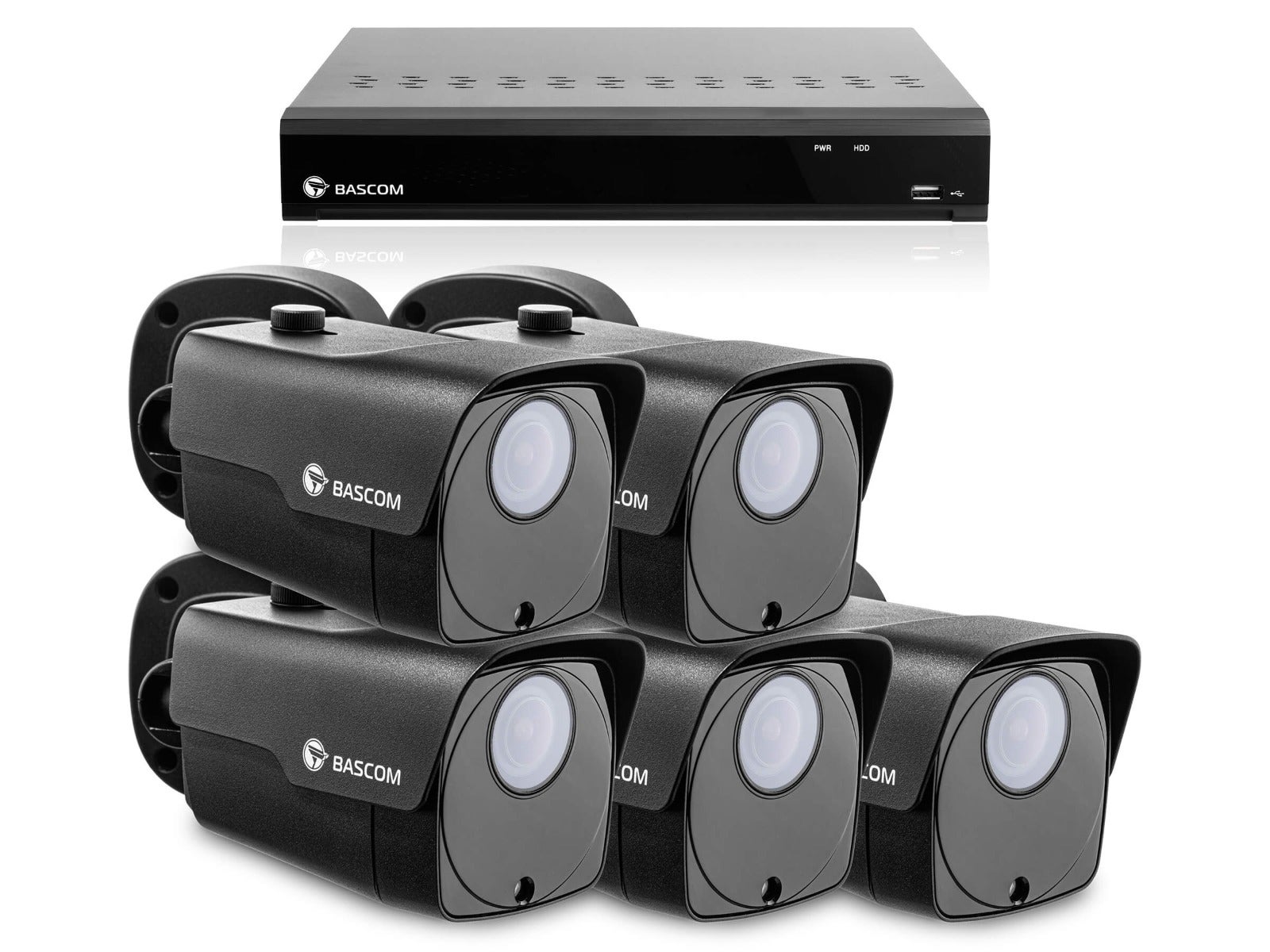 Draadloos 5-bullet-systeem PLUS - Bascom